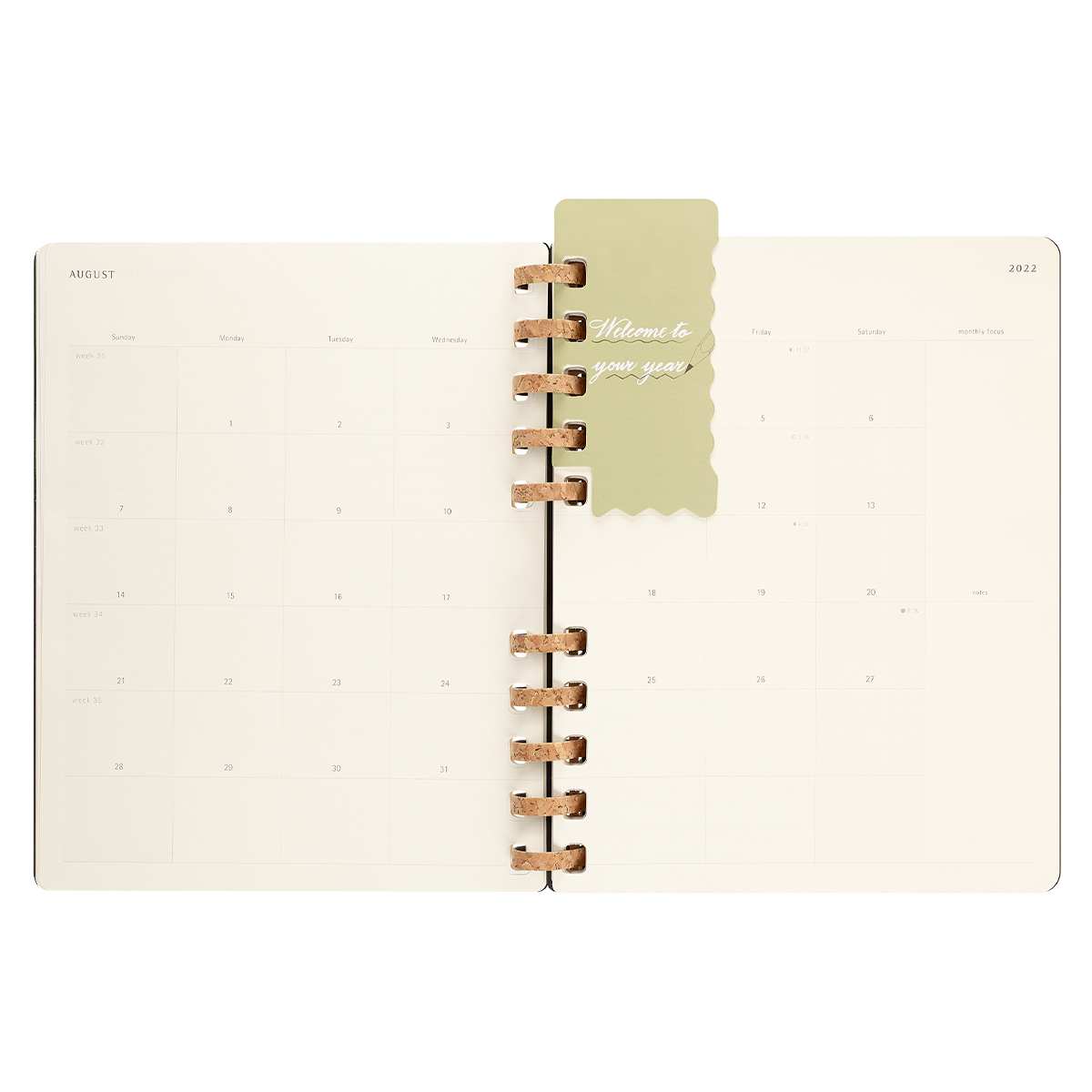 Spiral Academic Calendar XL 12M Mid in the group Paper & Pads / Planners / 12-Month Planners at Pen Store (128114)