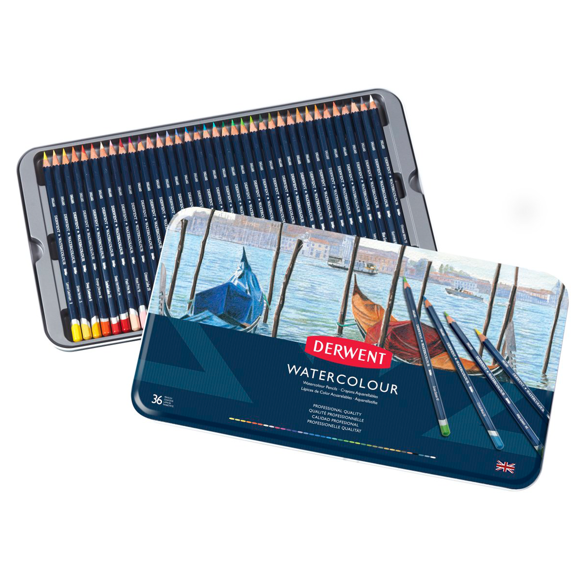 36色 色鉛筆　DERWENT watercolor Derwent Watercolour Watercolour Pencils Set of 36 | Pen Store