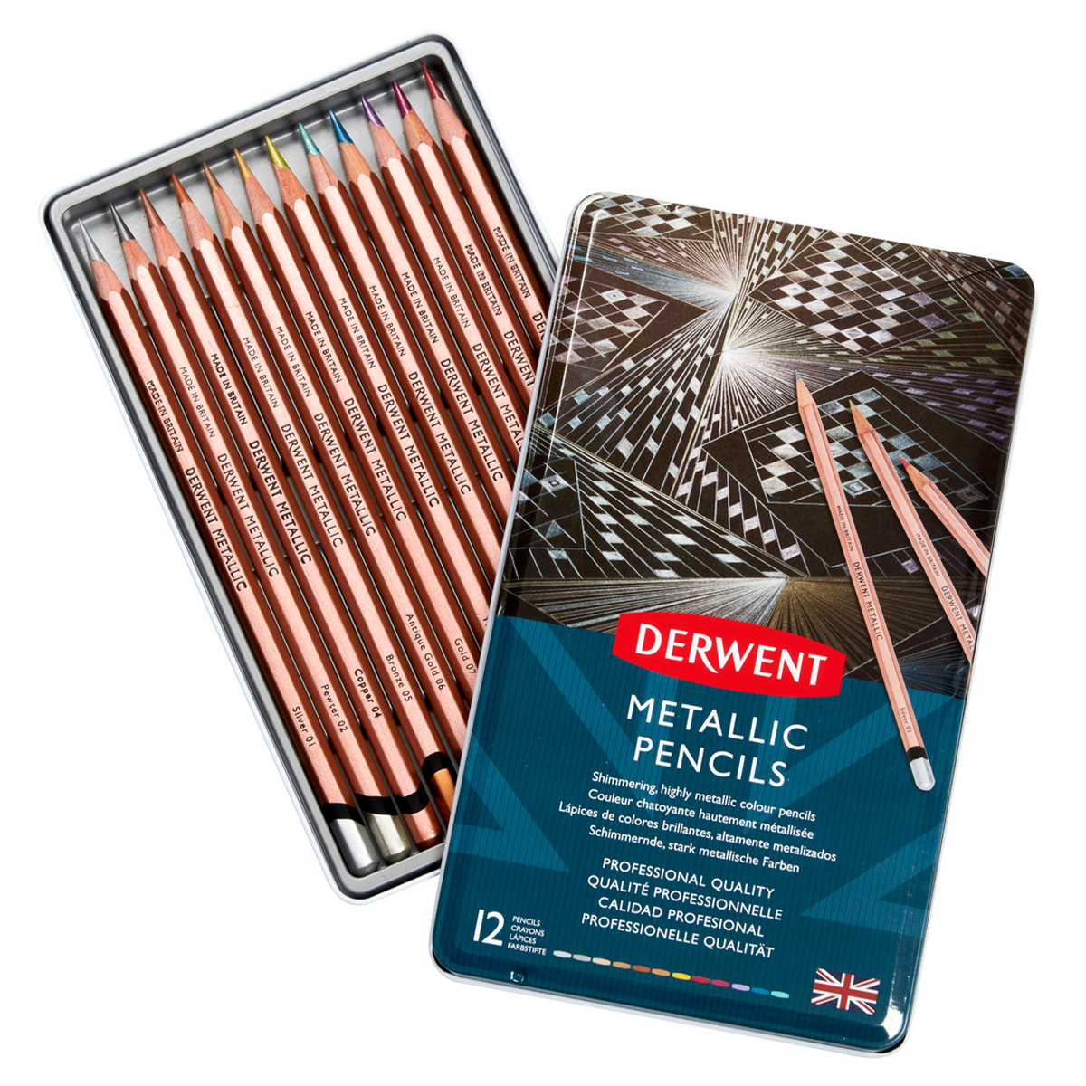 アンティック Derwent Artists Colored Pencils