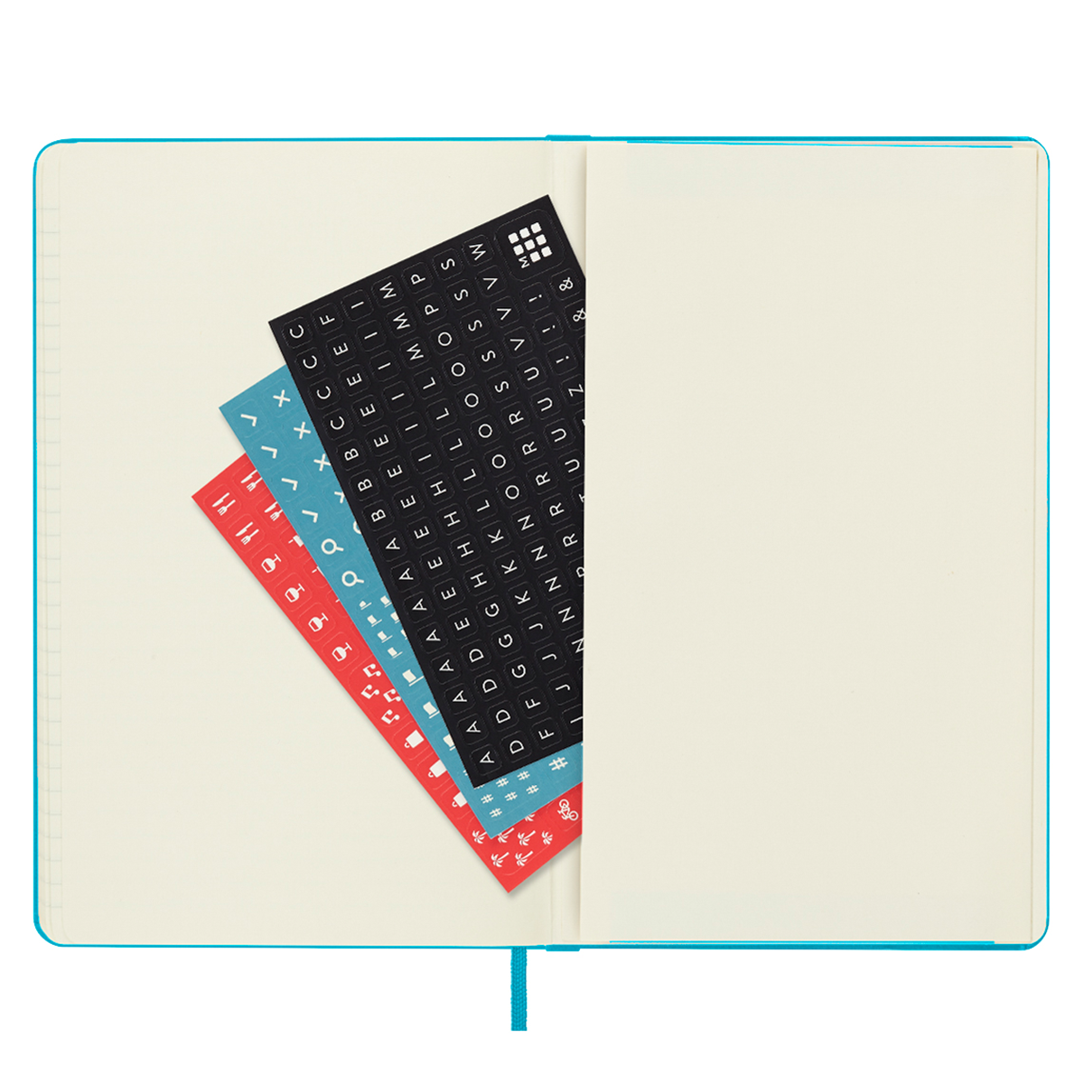 18M WeekNote Calendar Large Turquoise in the group Paper & Pads / Planners / 18-Month Planners at Pen Store (128208)