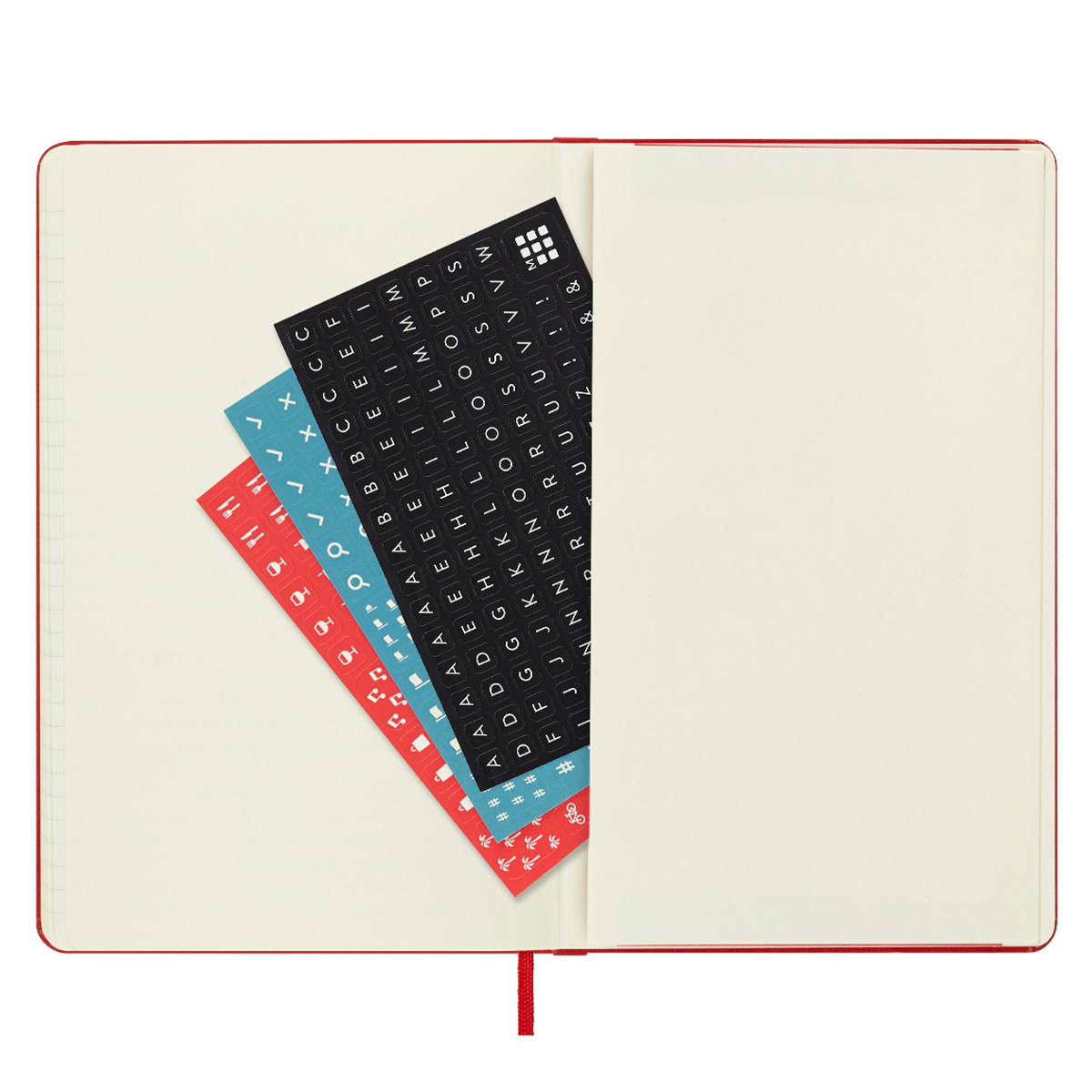 18M WeekNote Kalender Large Red in the group Paper & Pads / Planners / 18-Month Planners at Pen Store (128209)