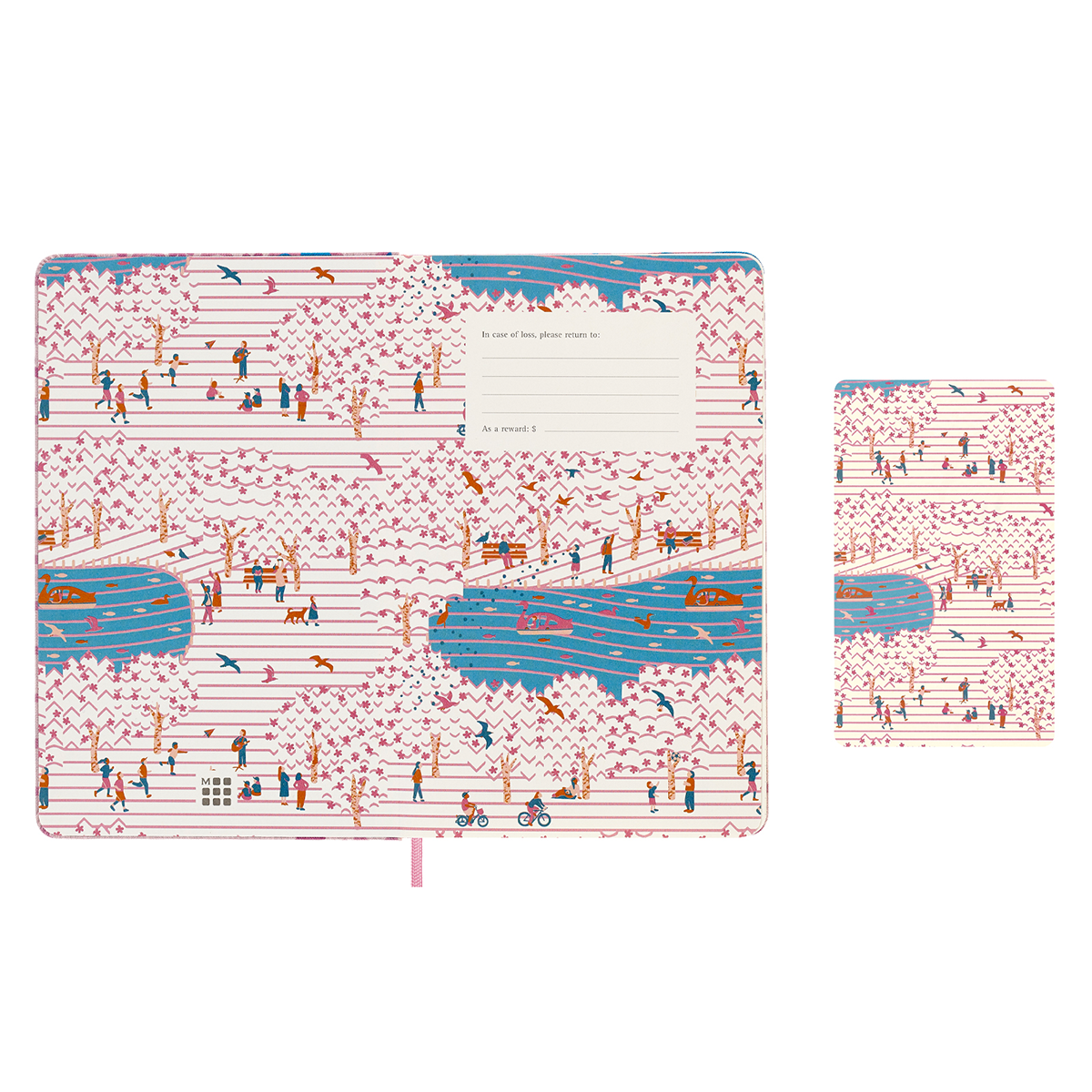 18M WeekNote Calendar Large Sakura in the group Paper & Pads / Planners / 18-Month Planners at Pen Store (128211)