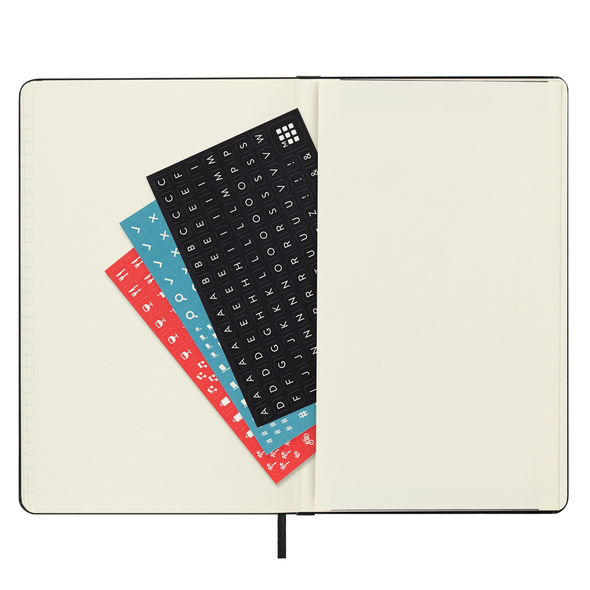 18M WeekNote Calendar Pocket Black in the group Paper & Pads / Planners / 18-Month Planners at Pen Store (128212)