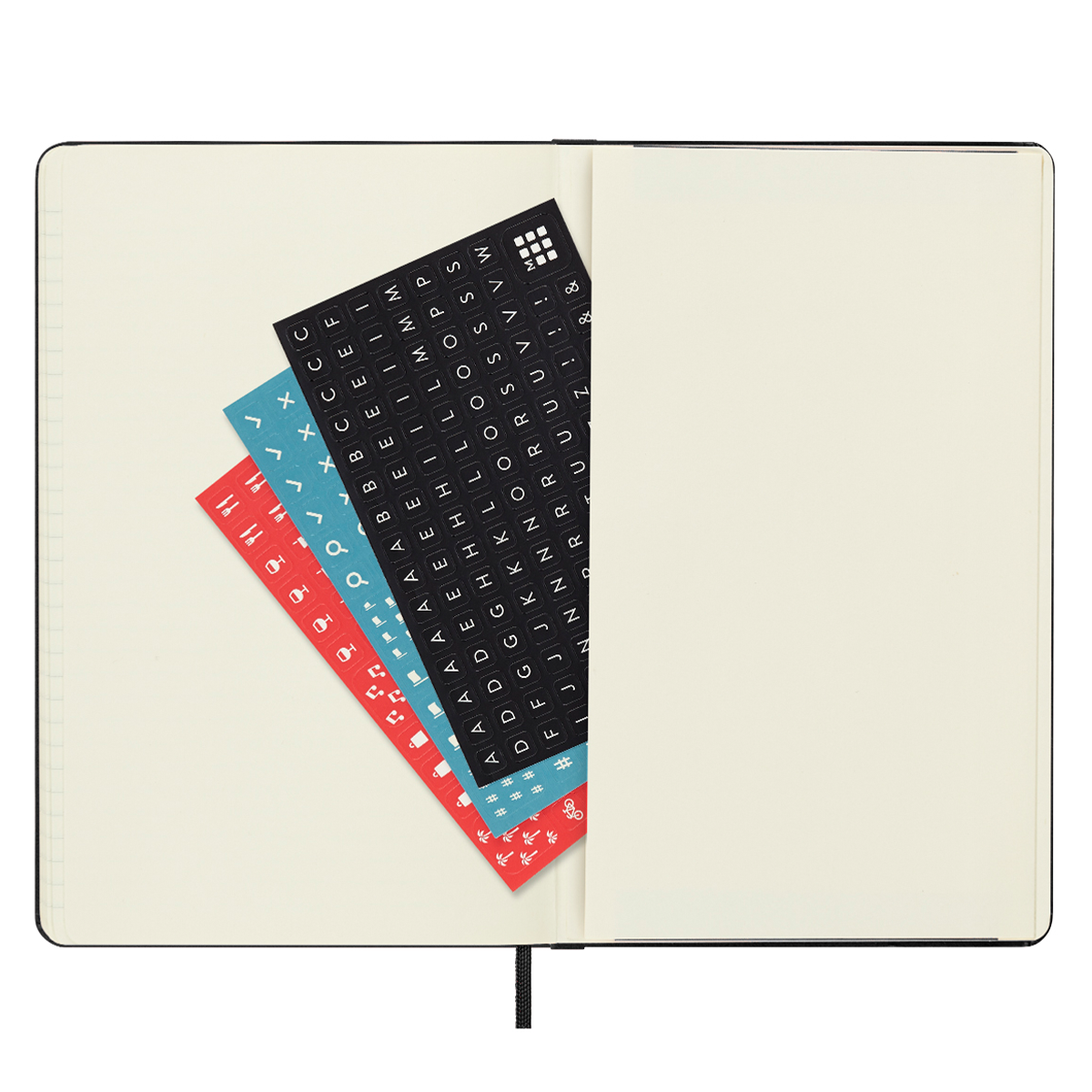 18M WeekNote Calendar XL Black in the group Paper & Pads / Planners / 18-Month Planners at Pen Store (128214)