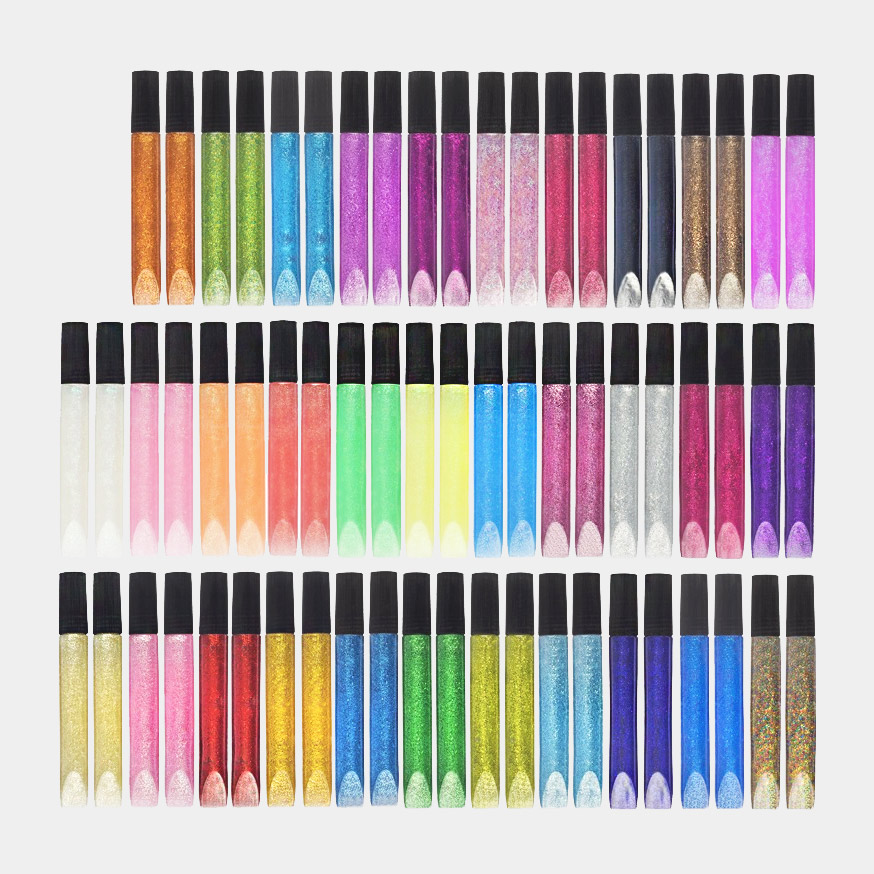 Glitter Glues (10ml) 64-set in the group Kids / Fun and learning / Glue for Kids at Pen Store (128495)