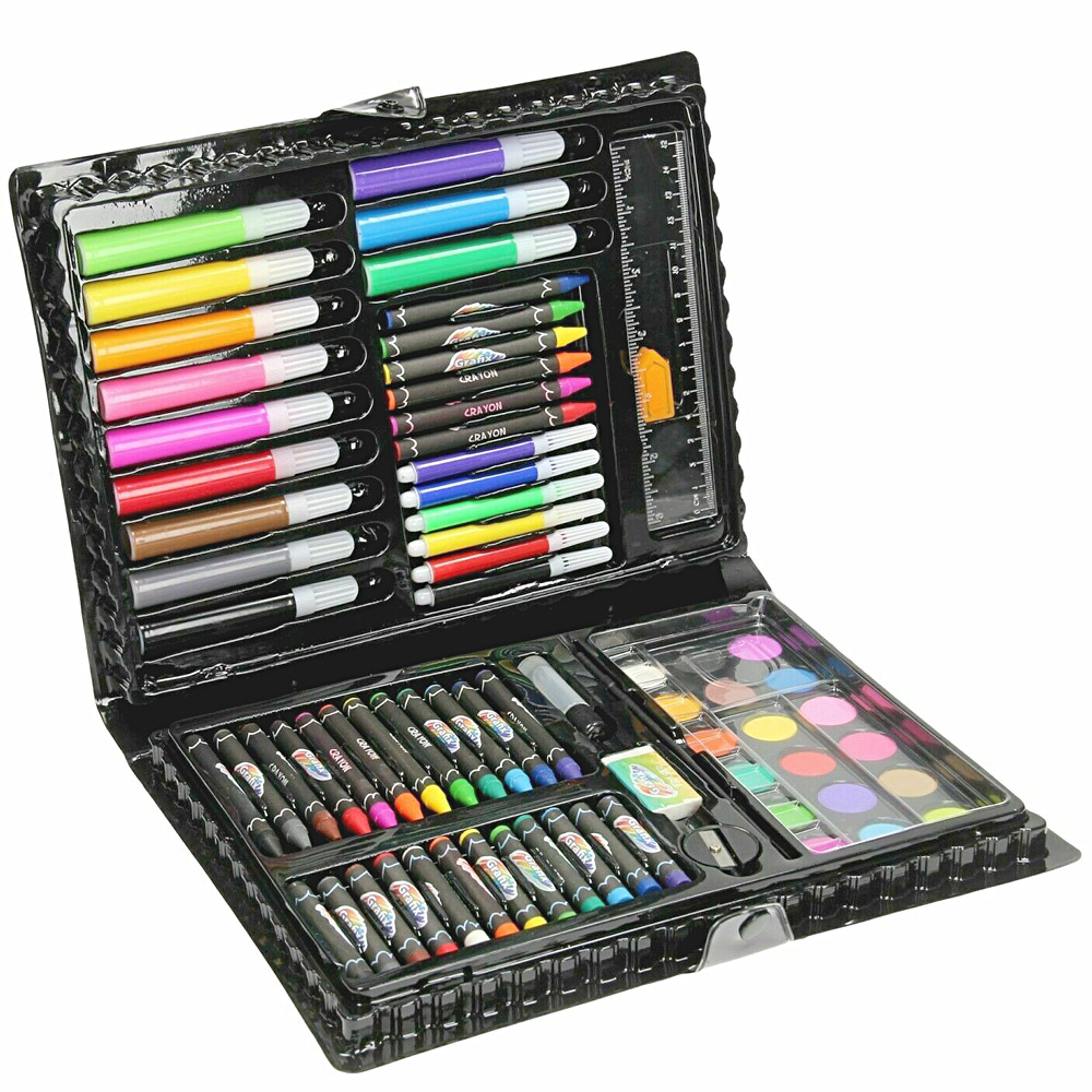 150 Pcs Colouring Art Kit, Assorted Colouring Kit, Multi