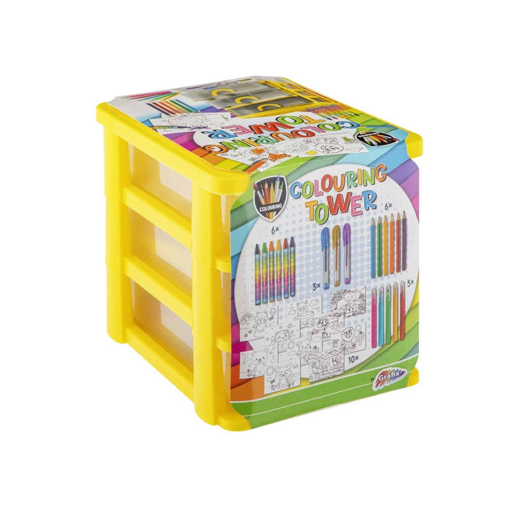 Colouring Tower in the group Kids / Kids' Pens / 3 Years+ at Pen Store (128506)