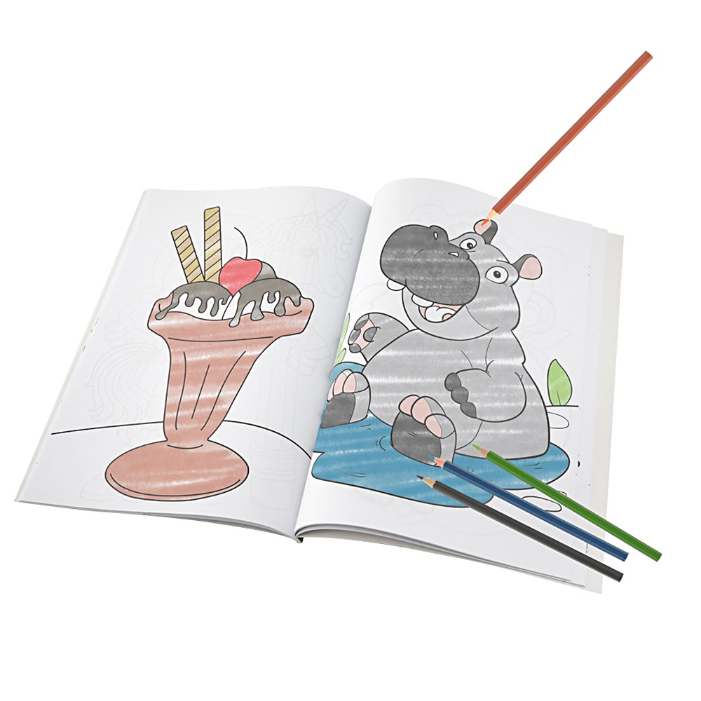 Colouring Book A4 in the group Kids / Books for Kids / Activity & Coloring Books at Pen Store (128515)
