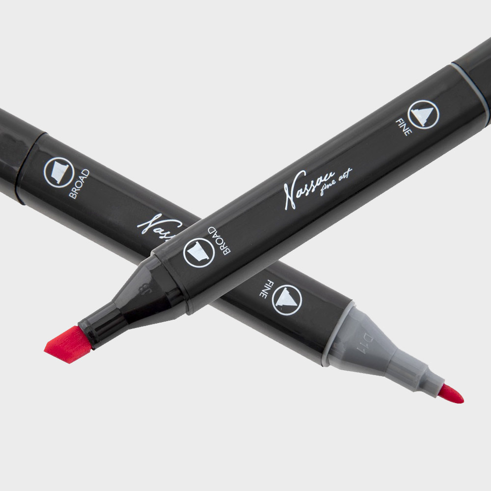 Dual-tip Markers 12-set in the group Pens / Artist Pens / Felt Tip Pens at Pen Store (128517)