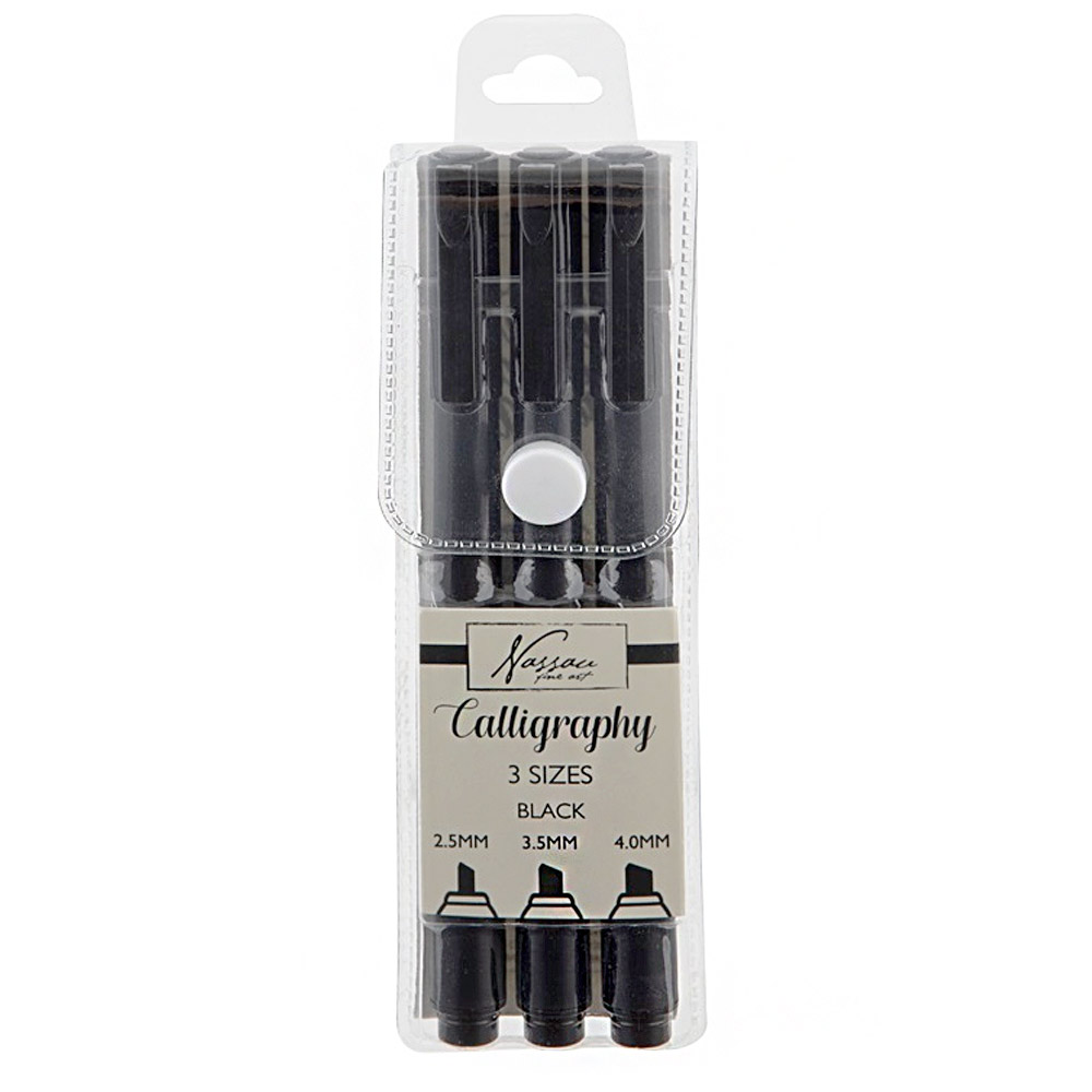 Calligraphy markers 3-set in the group Hobby & Creativity / Calligraphy / Calligaphy Pens at Pen Store (128546)