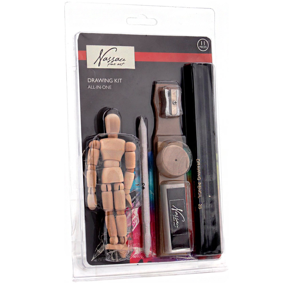Wood Manikin Sketch-set in the group Art Supplies / Art Accessories / Tools & Accessories at Pen Store (128561)