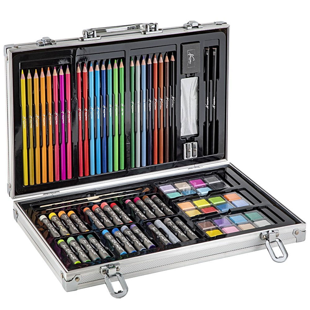 Art Box 79-set in Metal box in the group Art Supplies / Art Sets / Paint sets at Pen Store (128562)