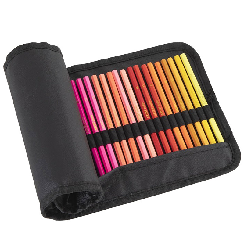 Colouring pencils 46-set in wallet in the group Pens / Artist Pens / Colored Pencils at Pen Store (128580)