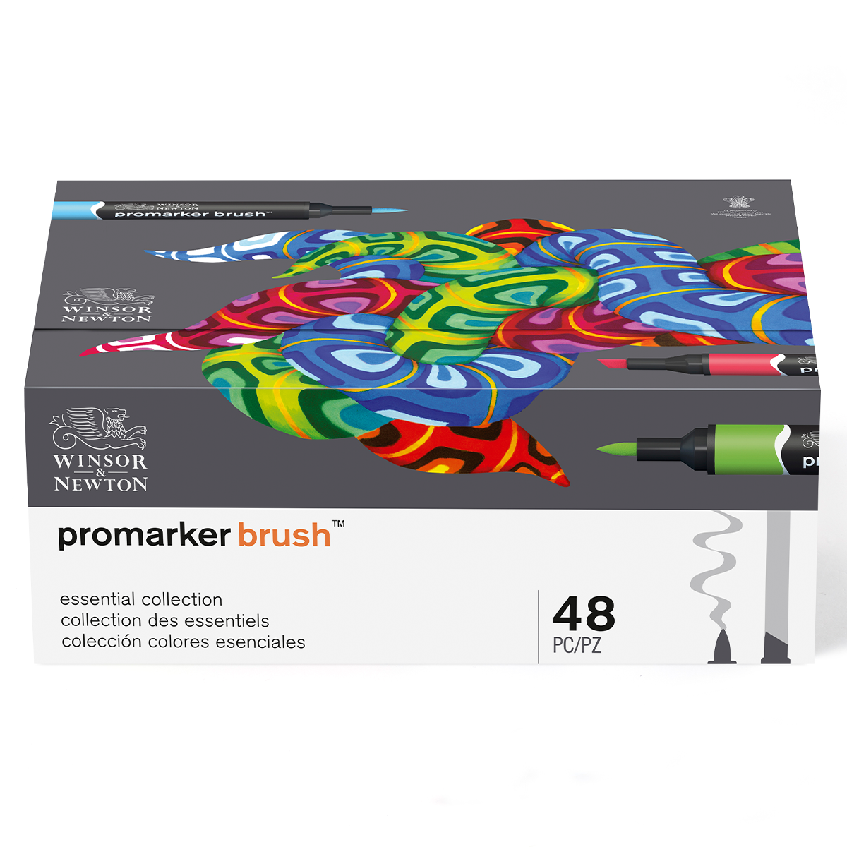 Brush Essential Collection 48-set in the group Pens / Artist Pens / Illustration Markers at Pen Store (128606)