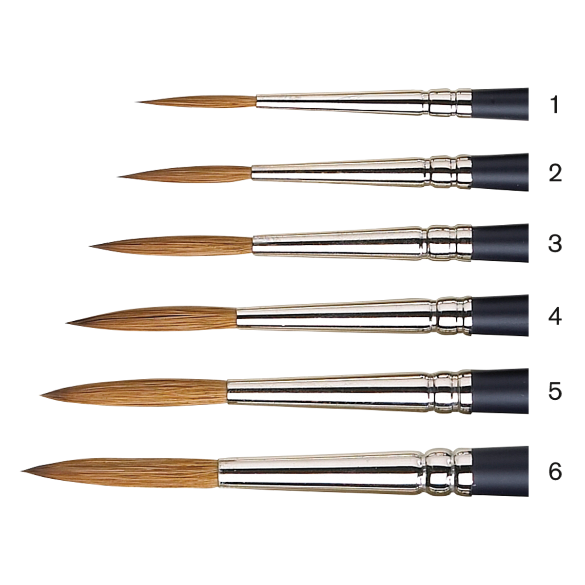 Artist Rigger Sable Brush St 1  in the group Art Supplies / Brushes / Natural Hair Brushes at Pen Store (128607)
