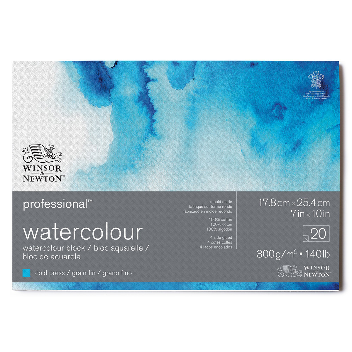 Professional Watercolour Pad CP 18x26 cm 300g in the group Paper & Pads / Artist Pads & Paper / Watercolor Pads at Pen Store (128682)