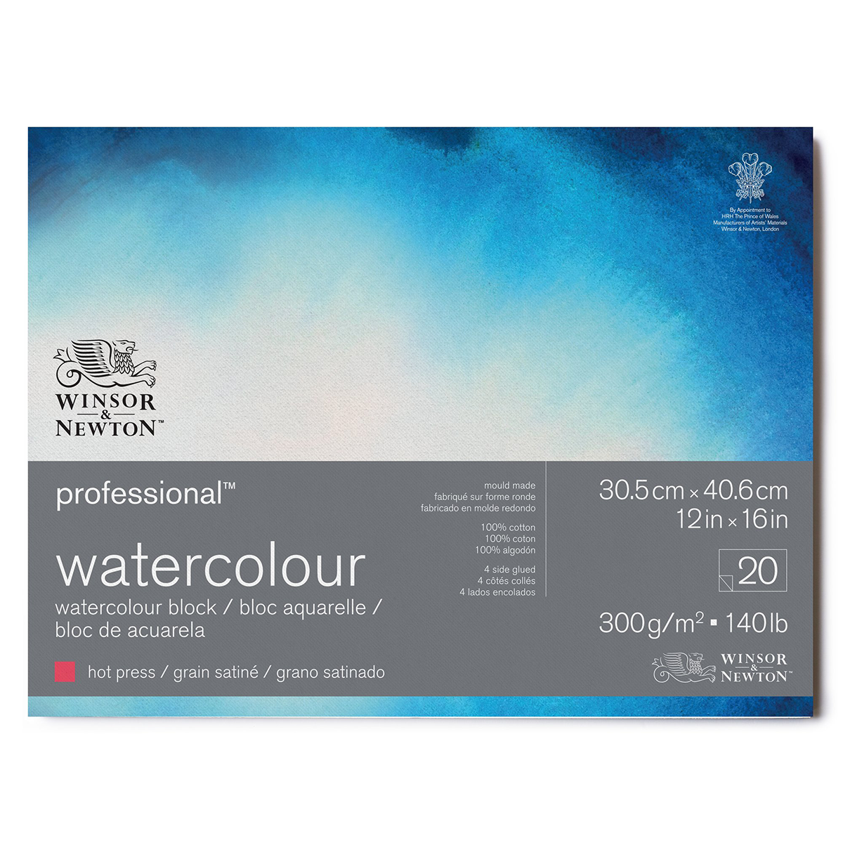 Professional Watercolour Pad HP 31x41cm 300g in the group Paper & Pads / Artist Pads & Paper / Watercolor Pads at Pen Store (128689)