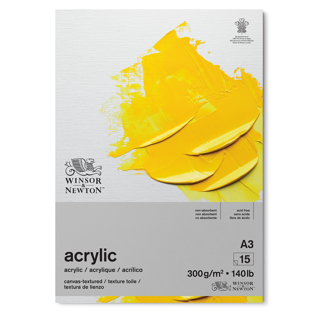 Acrylic Pad A3 300g in the group Paper & Pads / Artist Pads & Paper / Acrylic Pads at Pen Store (128700)