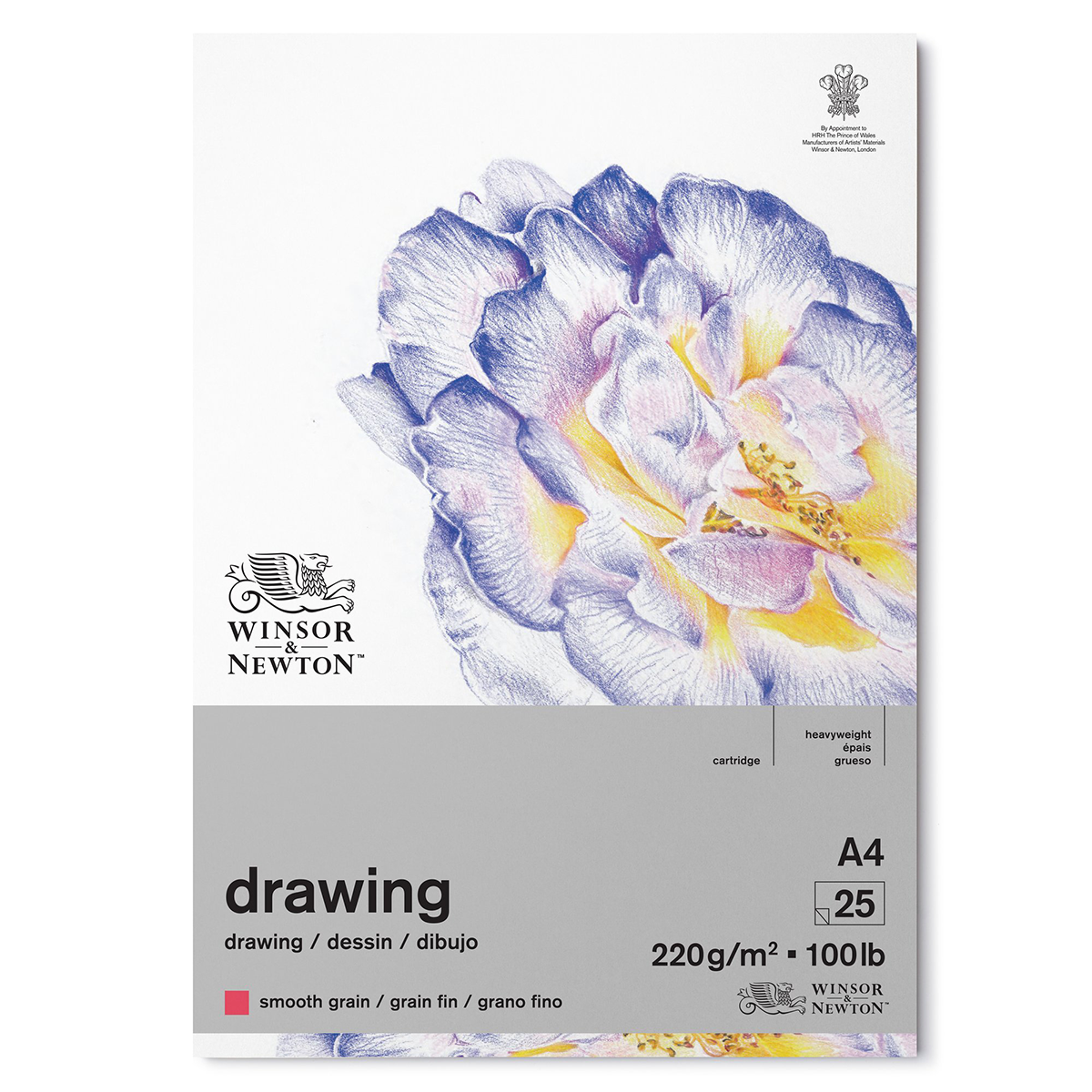 Drawing Pad A4 220g in the group Paper & Pads / Artist Pads & Paper / Drawing & Sketch Pads at Pen Store (128708)