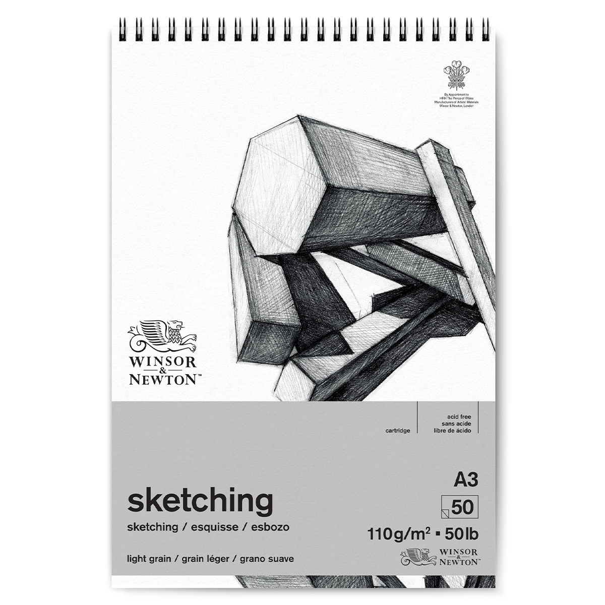 Sketch Pad Spiral A3 110g in the group Paper & Pads / Artist Pads & Paper / Drawing & Sketch Pads at Pen Store (128712)