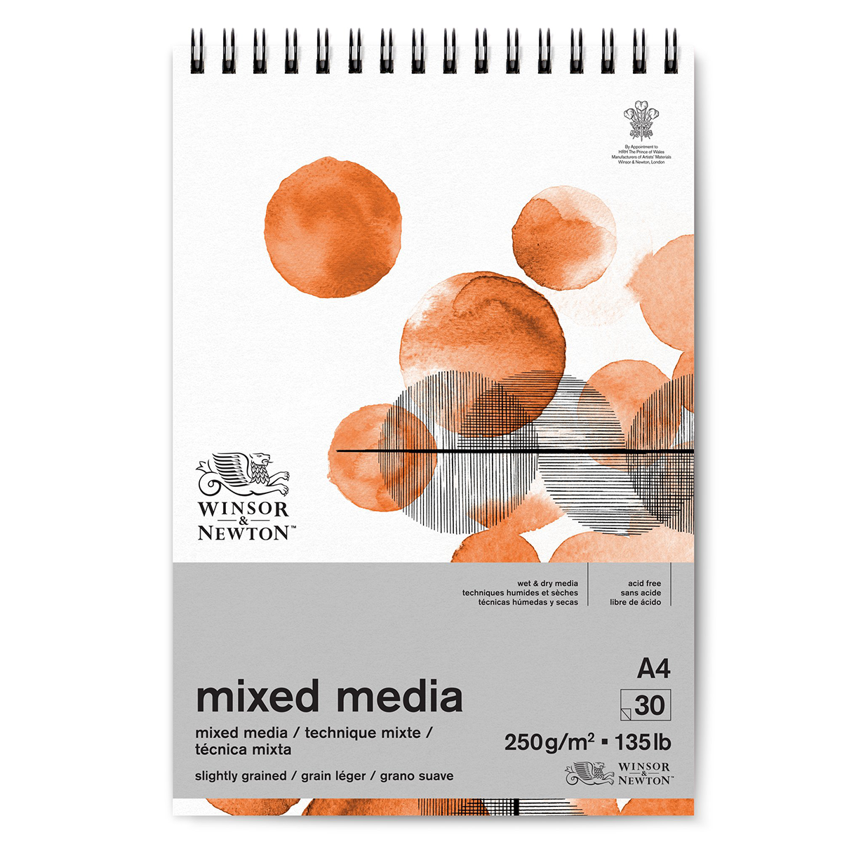 Winsor & Newton Mixed Media Pad A4 250g