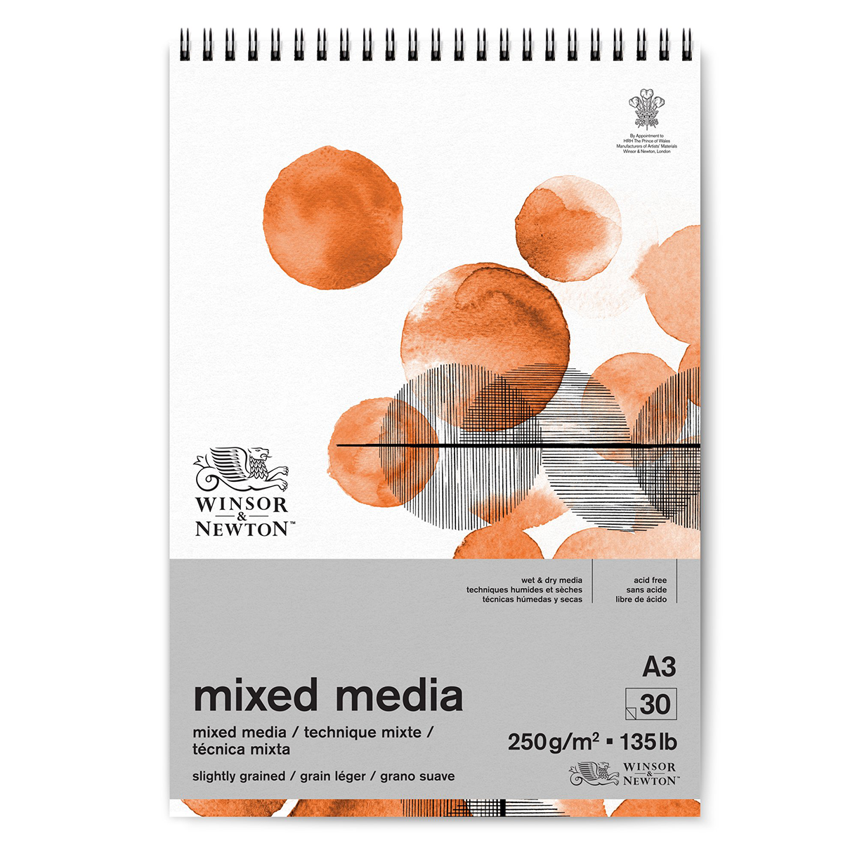 Mixed Media Pad A3 250g in the group Paper & Pads / Artist Pads & Paper / Mixed Media Pads at Pen Store (128716)