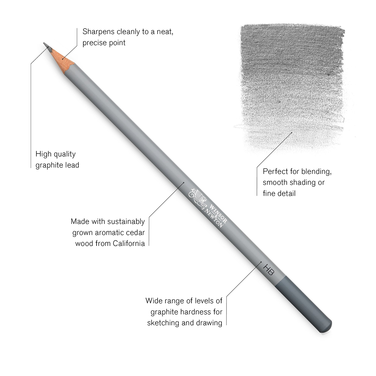 Graphite Drawing Sketching Pencil Set