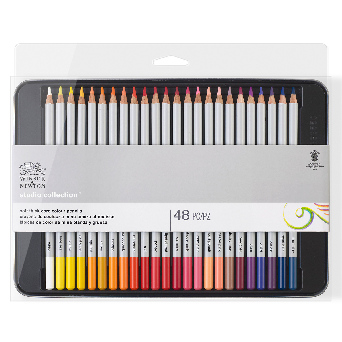 Studio Collection Colour Pencils Set of 48 in the group Pens / Artist Pens / Colored Pencils at Pen Store (128766)