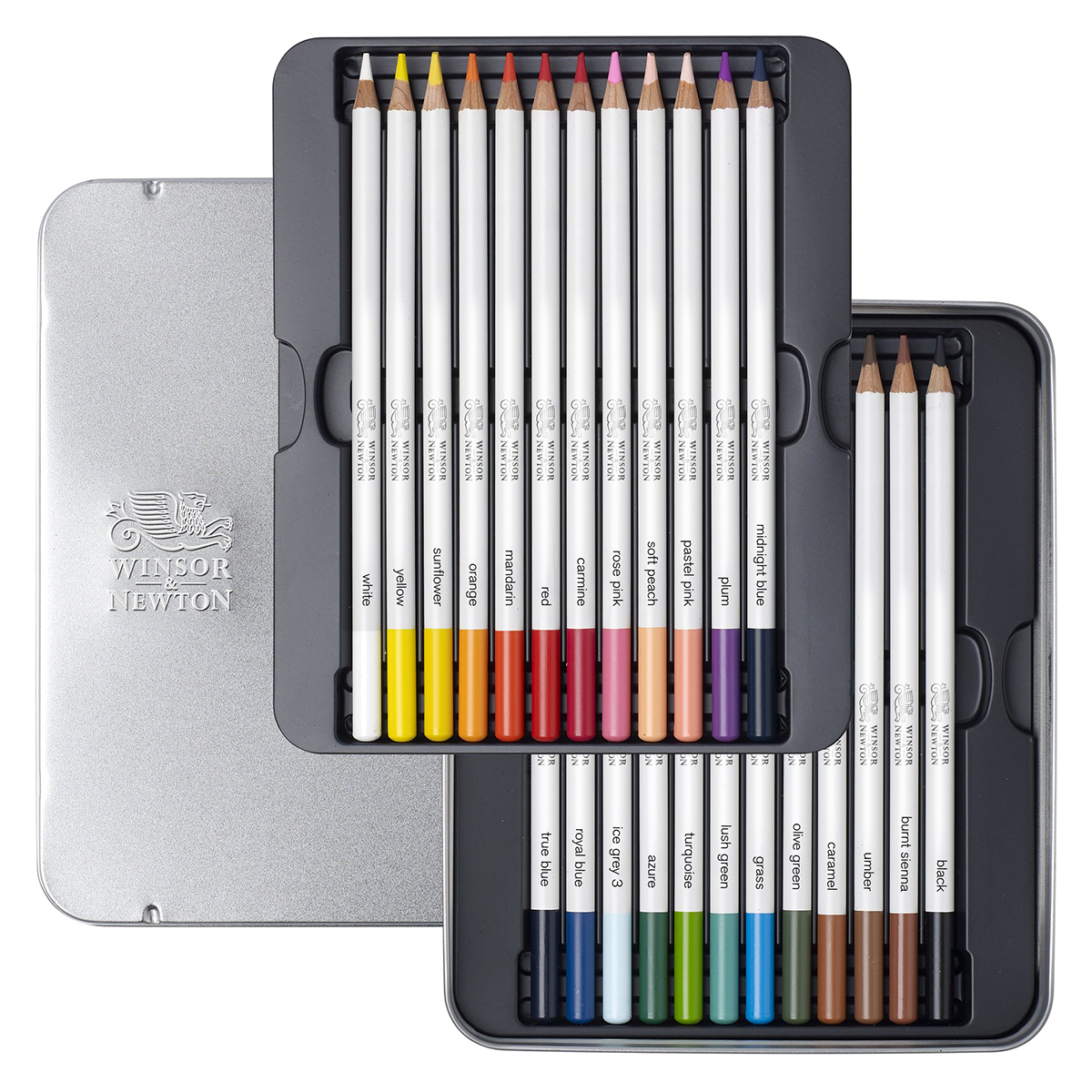 Studio Collection Watercolor Pencils Set of 24 in the group Pens / Artist Pens / Watercolor Pencils at Pen Store (128767)