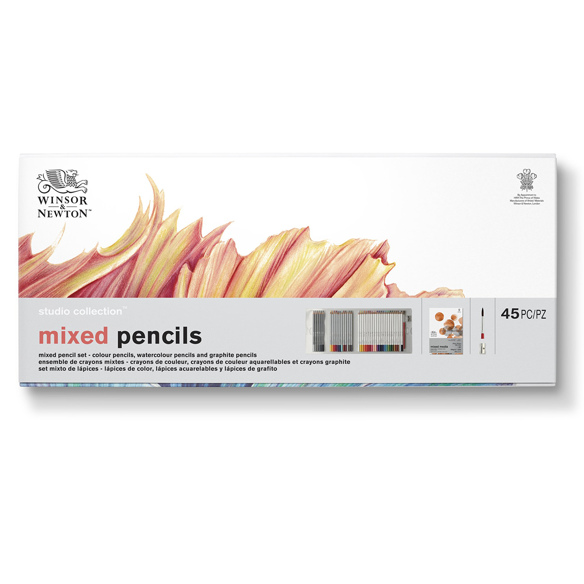 Studio Collection Colour Pencils Box Set of 45 in the group Pens / Artist Pens / Colored Pencils at Pen Store (128771)