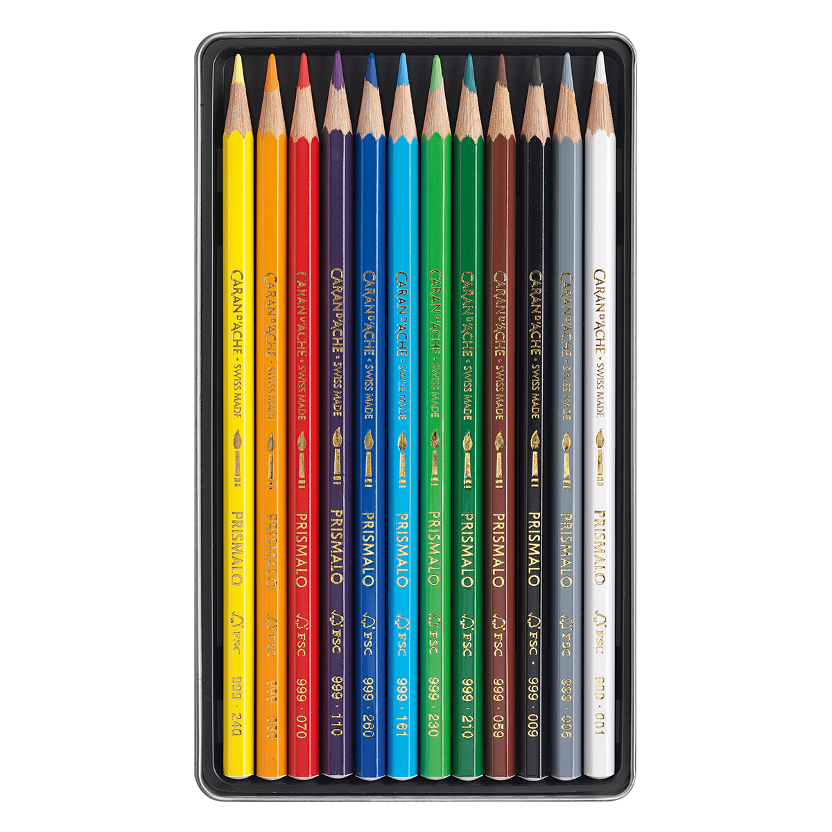 Prismalo Watercolor Pencils 12-set in the group Pens / Artist Pens / Watercolor Pencils at Pen Store (128888)