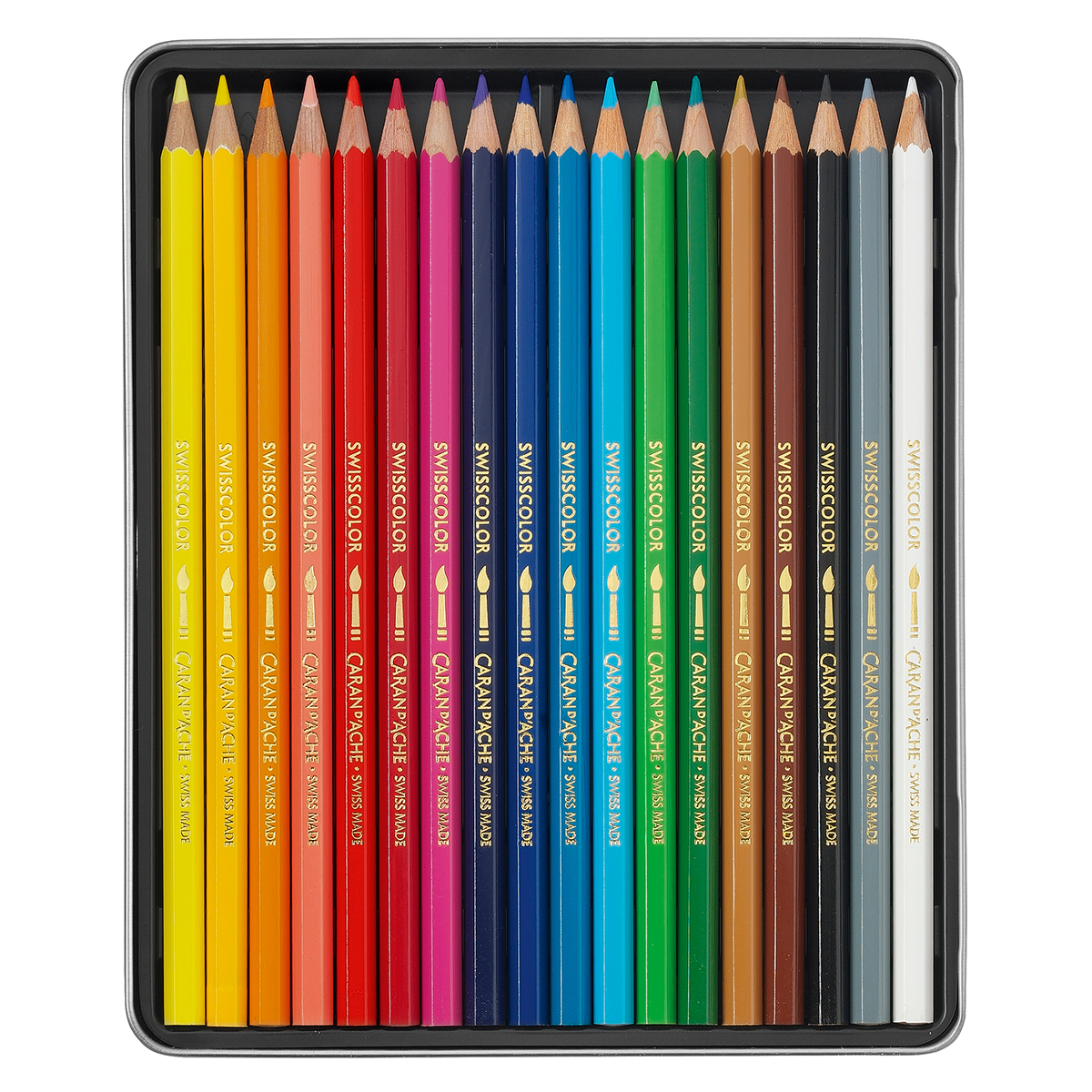 Swisscolor Aquarelle Set of 18 in the group Pens / Artist Pens / Watercolor Pencils at Pen Store (128913)