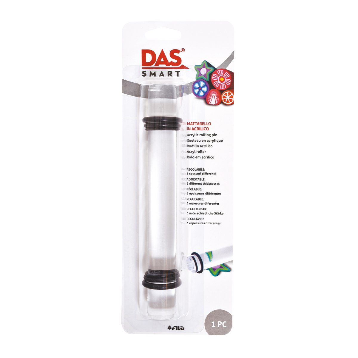DAS Smart Acrylic Roller 3-sizes