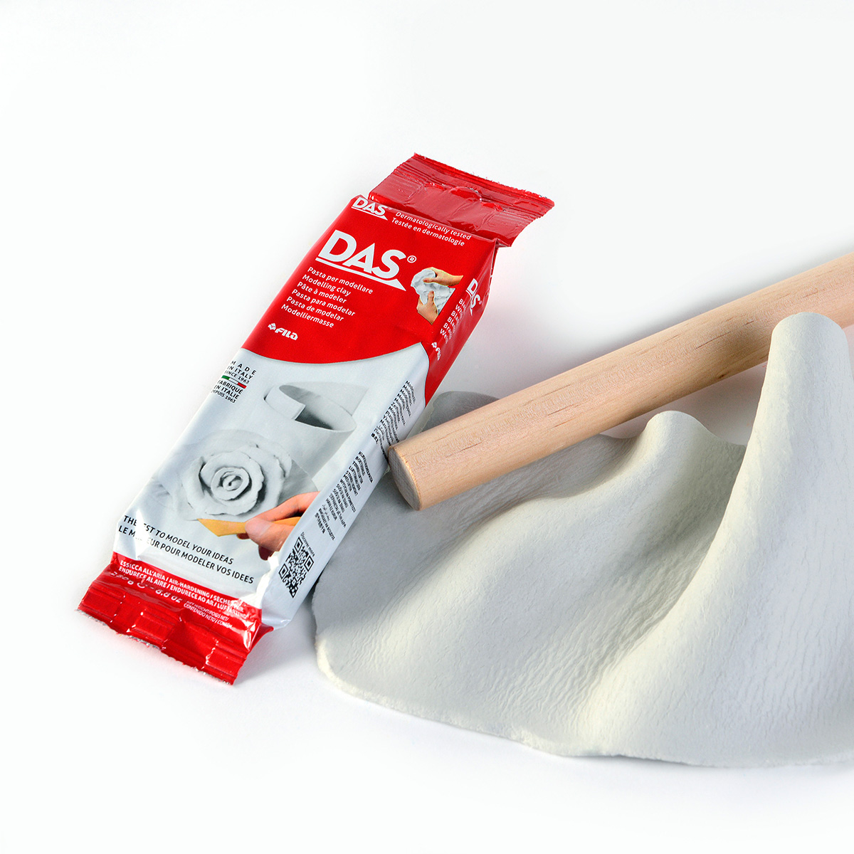 Modelling Clay 250 g White in the group Hobby & Creativity / Create / Modelling Clay at Pen Store (129125)