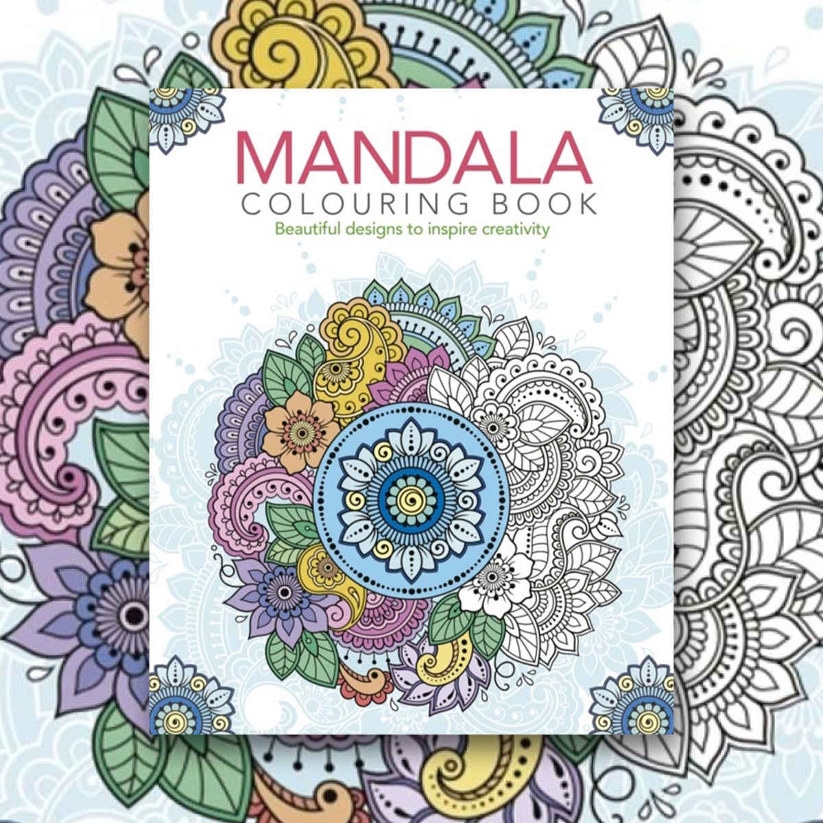 Mandala Colouring Book in the group Hobby & Creativity / Books / Adult Coloring Books at Pen Store (129243)