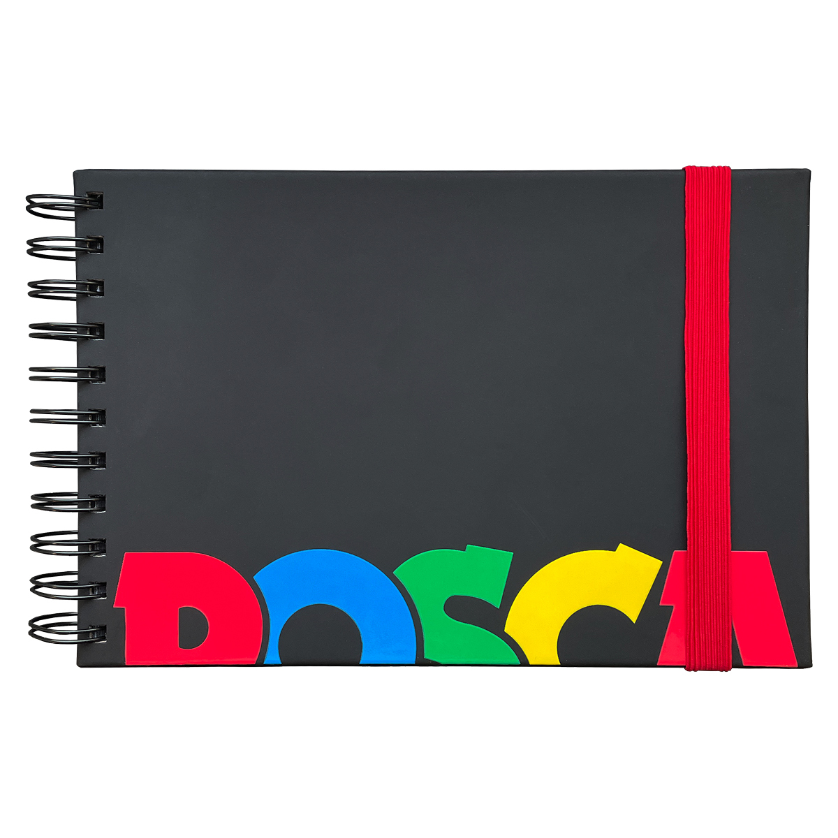 Posca Skizzenbuch A5 – 48 Seiten Mit Schwarzem, Weißem & Kraftpapier, Spiralgebunden
