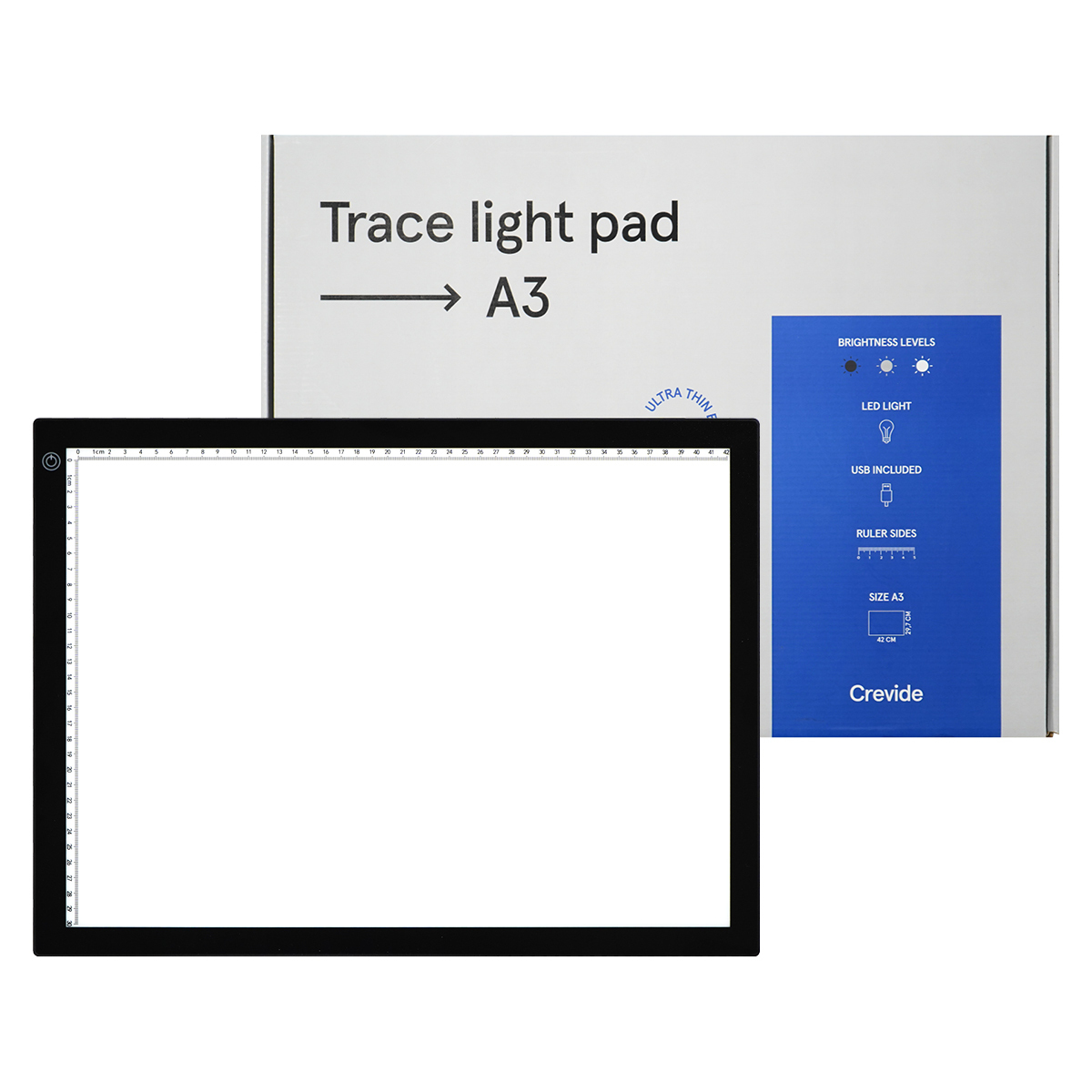 Tablette lumineuse extra-fine A3