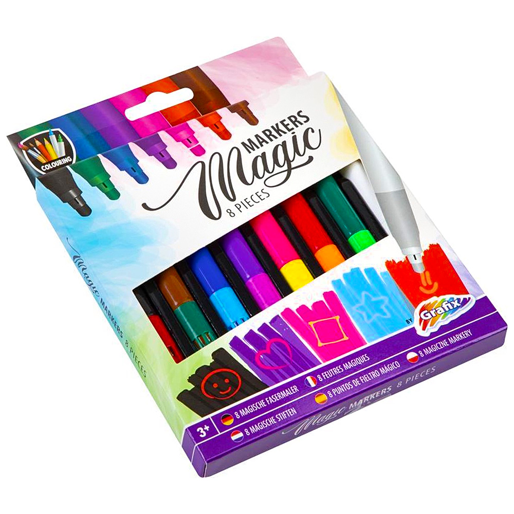 Grafix Magic Markers 8-set