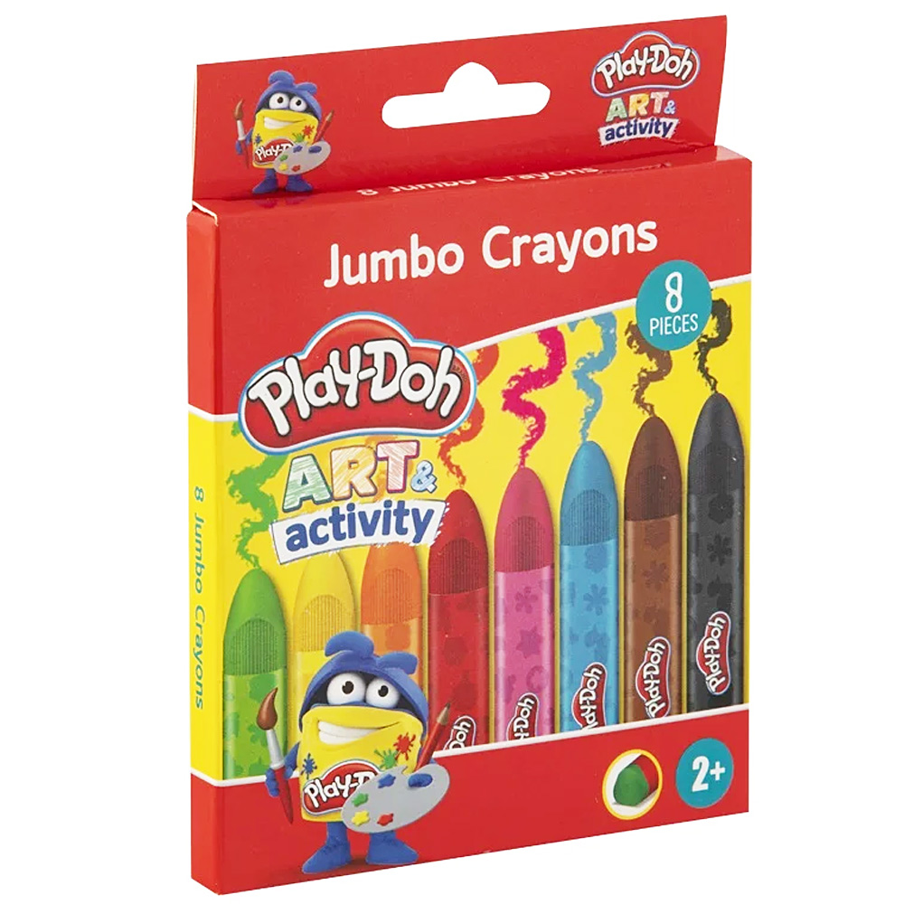 Play-Doh Jumbo Crayons 8-set