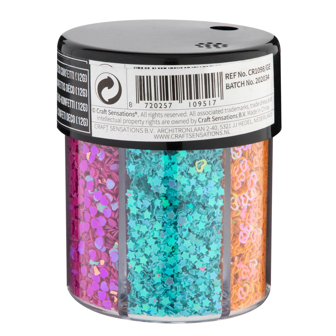 Glitter & Confetti in Shaker in the group Hobby & Creativity / Create / Crafts & DIY at Pen Store (129401)