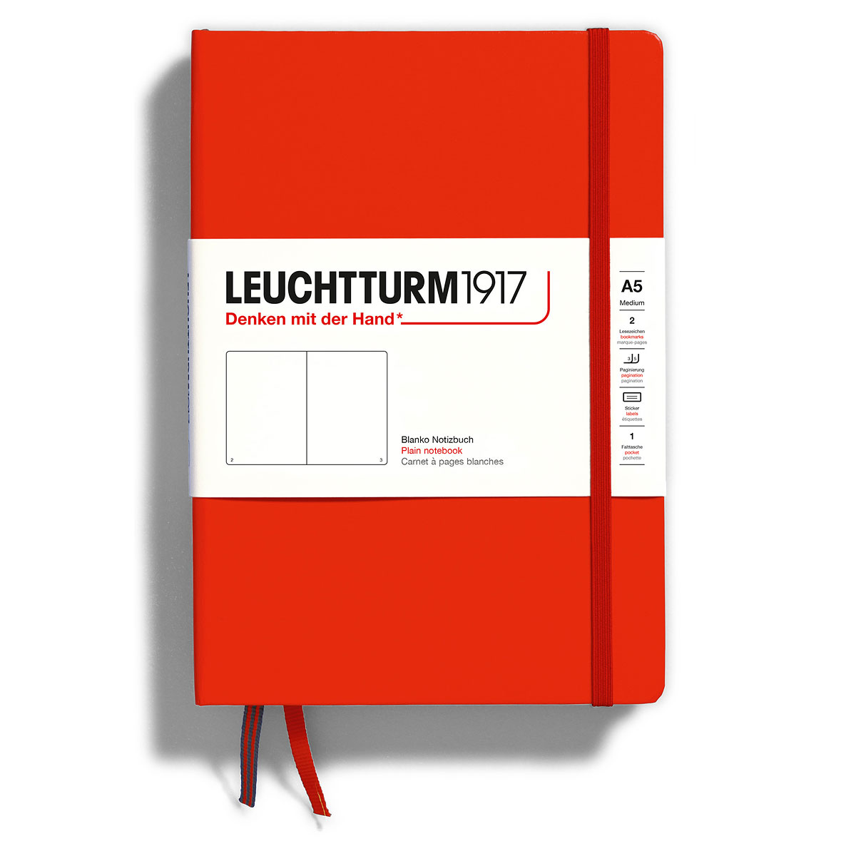 Notebook A5 Medium Fox Red