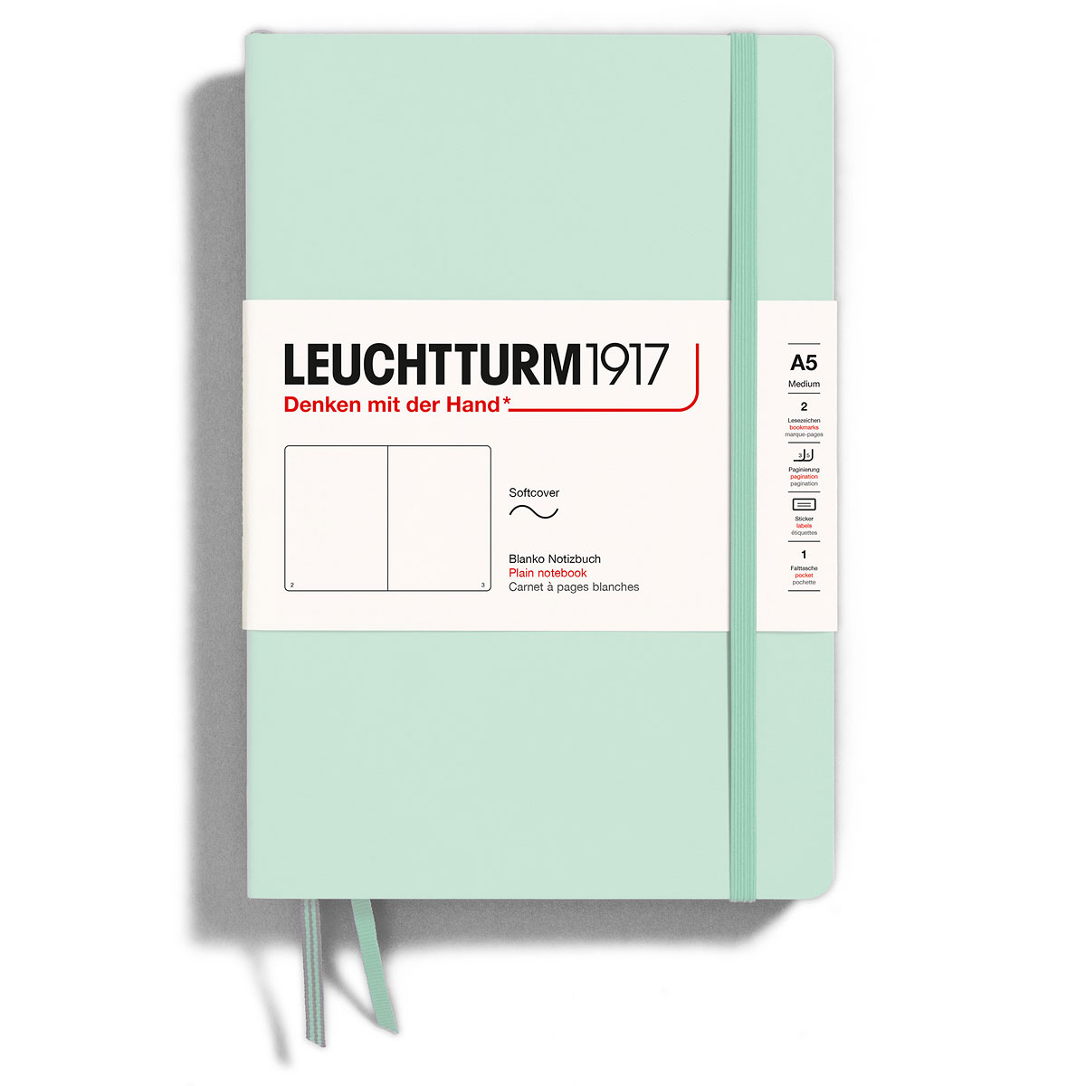 Leuchtturm1917 Notebook A5 Softcover Powder
