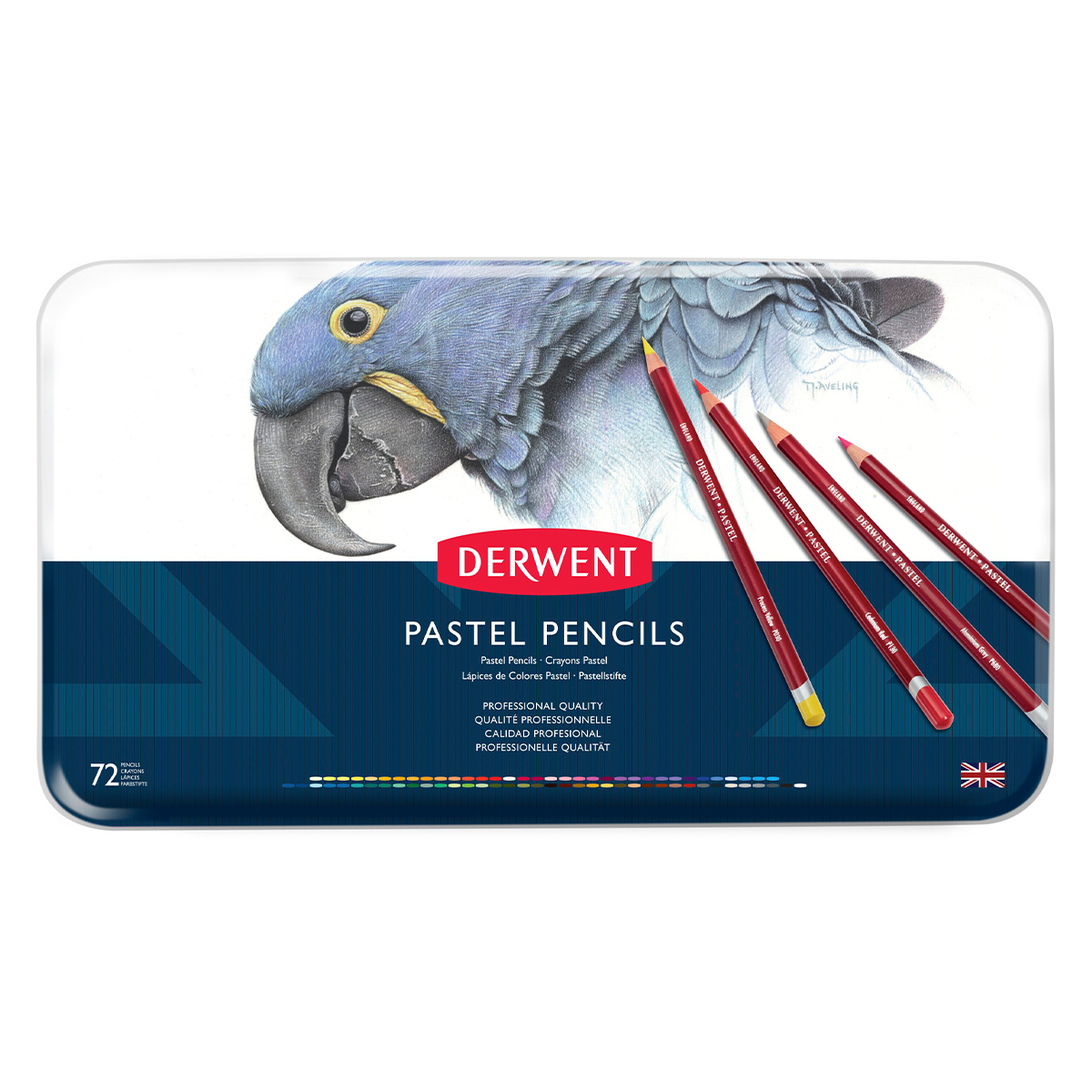 DERWENT Pastel Pencils 72色セット Derwent Pastel Coloring pencils Set of 72 | Pen Store