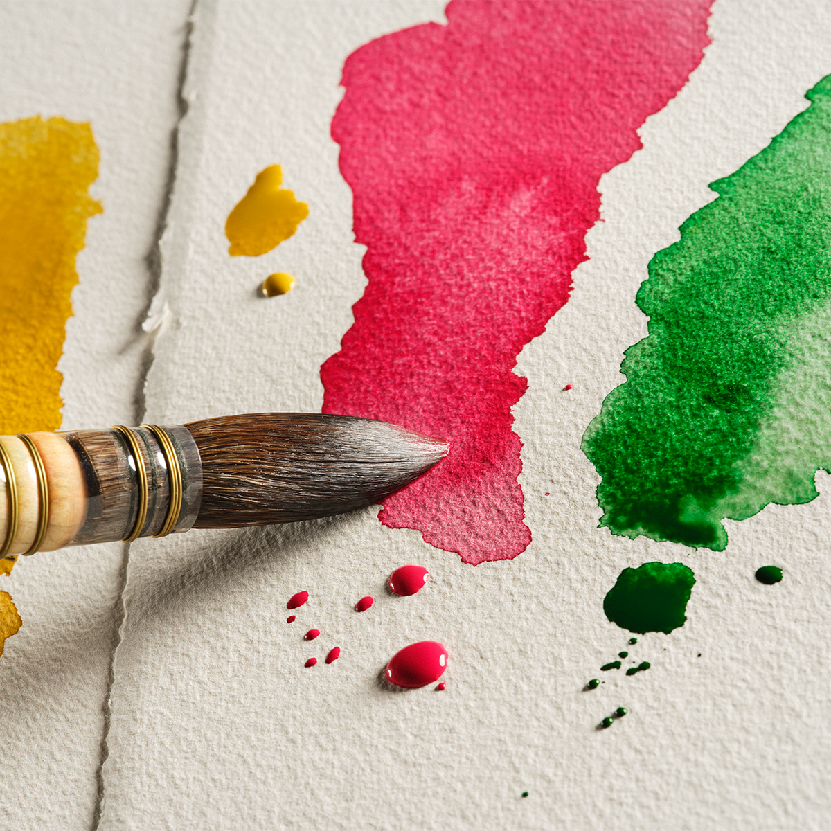 Watercolor Pad Italia 100% Cotton 300g Fine Grain 30x30cm 20 Sheets