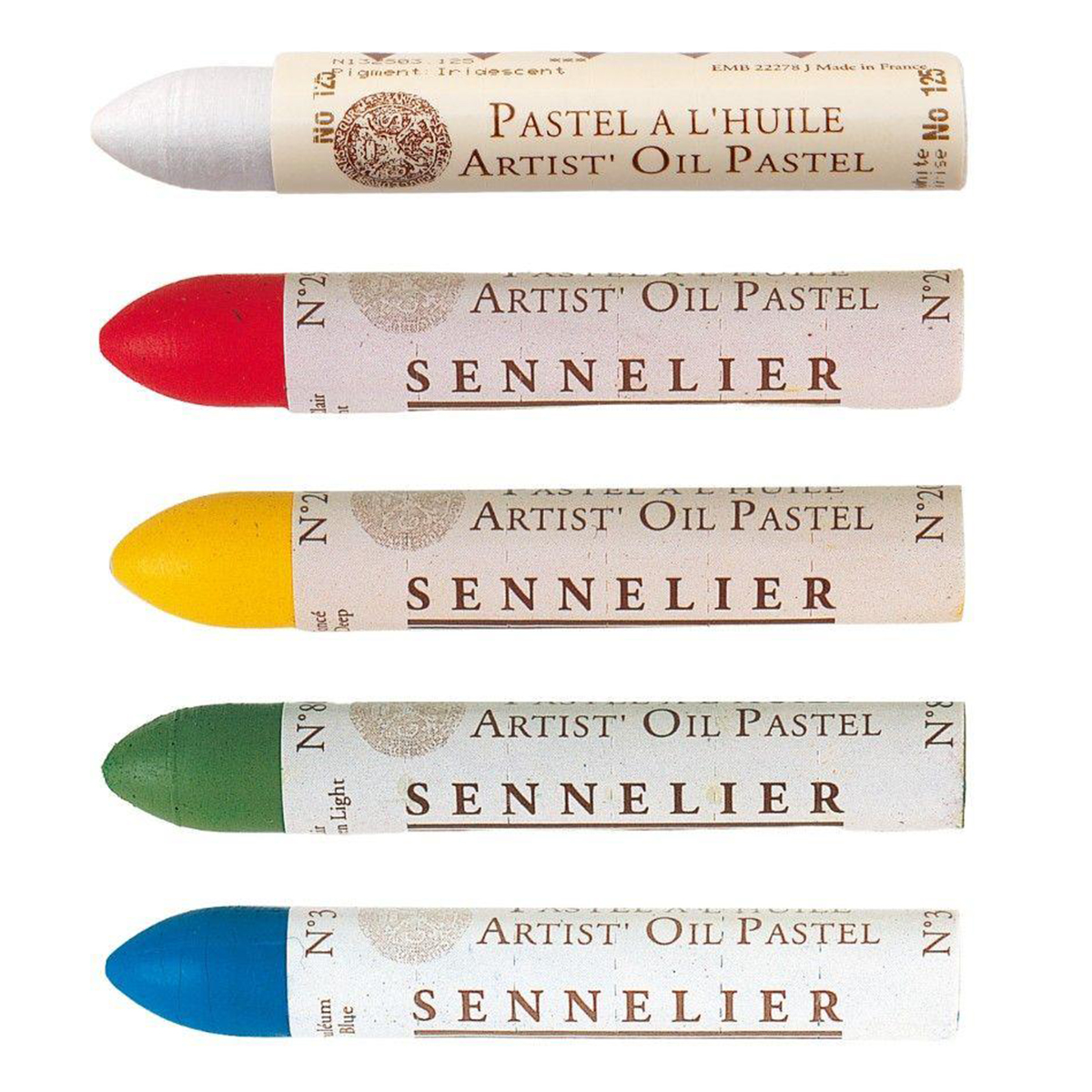 Sennelier Oil Pastels Assorted Colors 