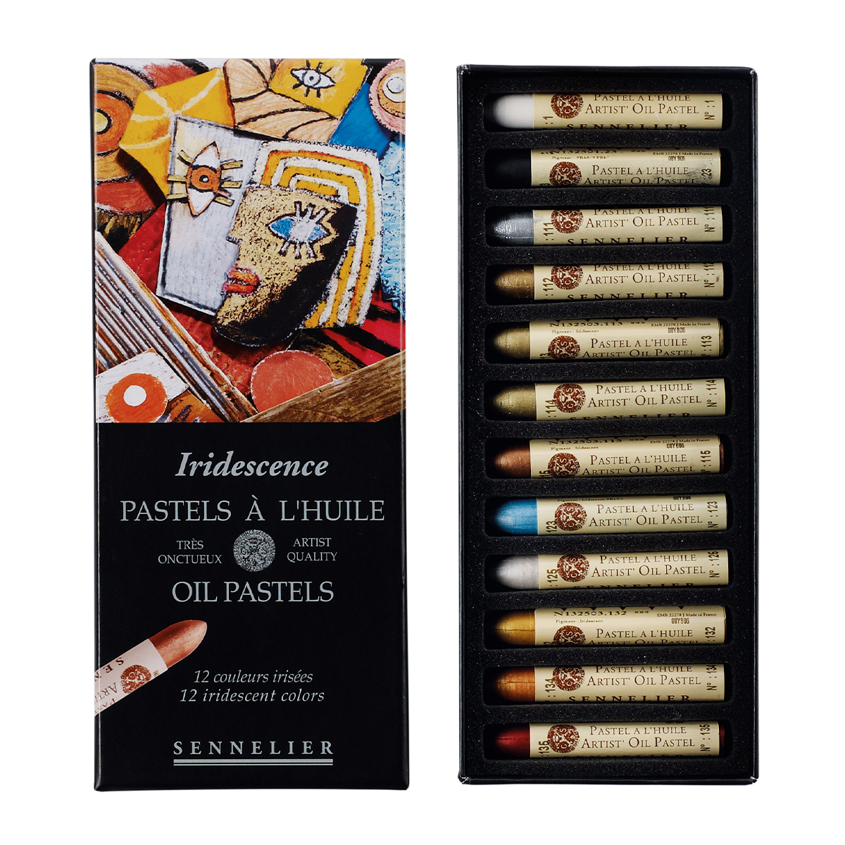 Sennelier Oil Pastels 5ml Metallic 12 pcs | Pen Store
