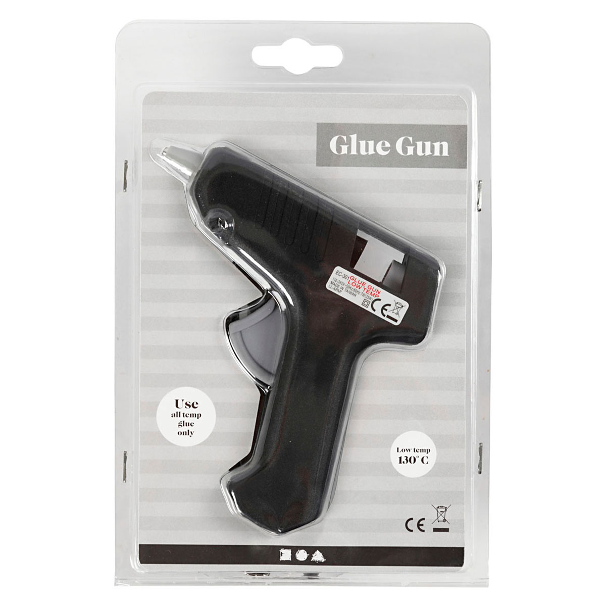 Mini Glue Gun, 130 °C - Low Temperature, 1 pc