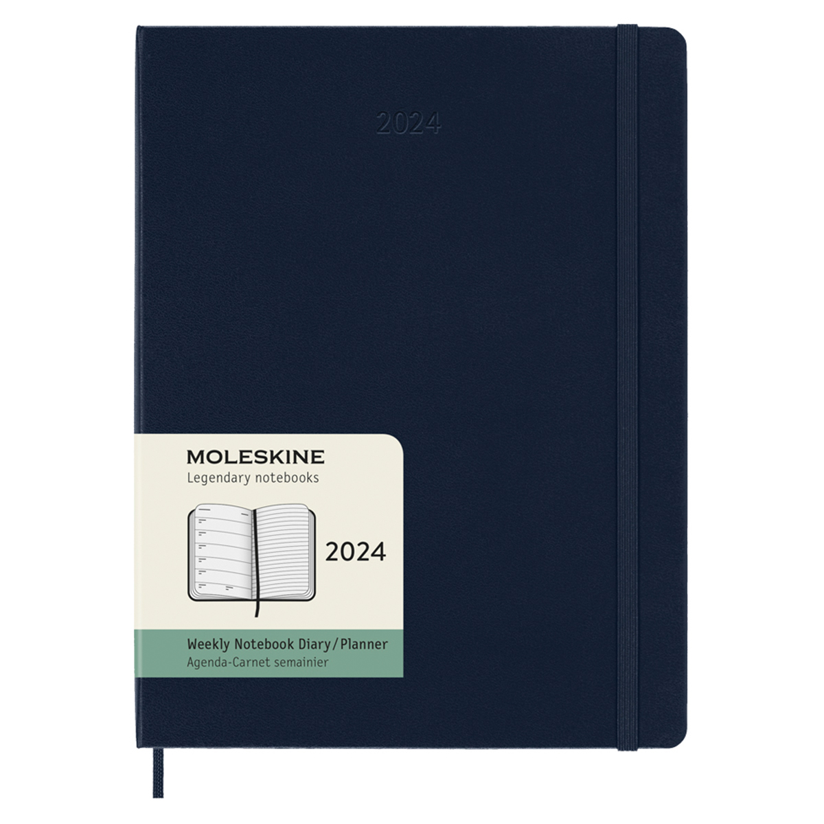 Moleskine 2024 Life Planner - 12 Month Spiral Weekly and Monthly