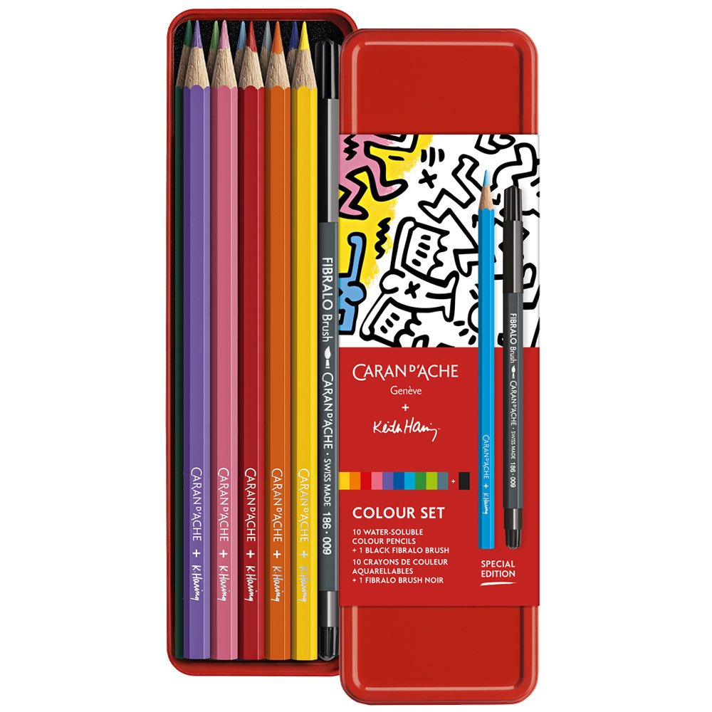 Caran d'Ache Keith Haring Color Set - Special Edition