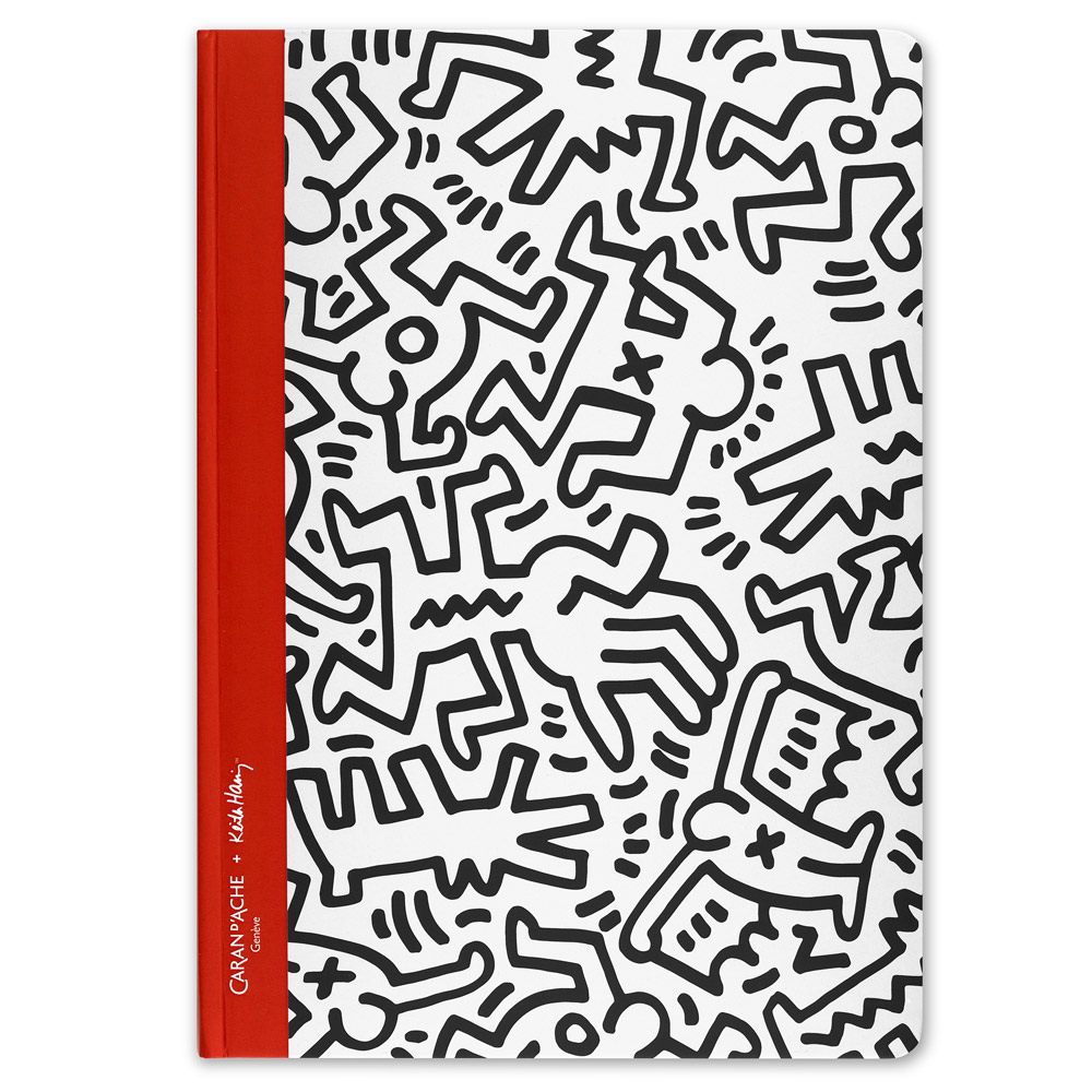 Caran d'Ache Keith Haring Limited Edition Notebook A5 | Pen Caran d'Ache Keith Haring Limited Edition Notebook A5 | Pen
